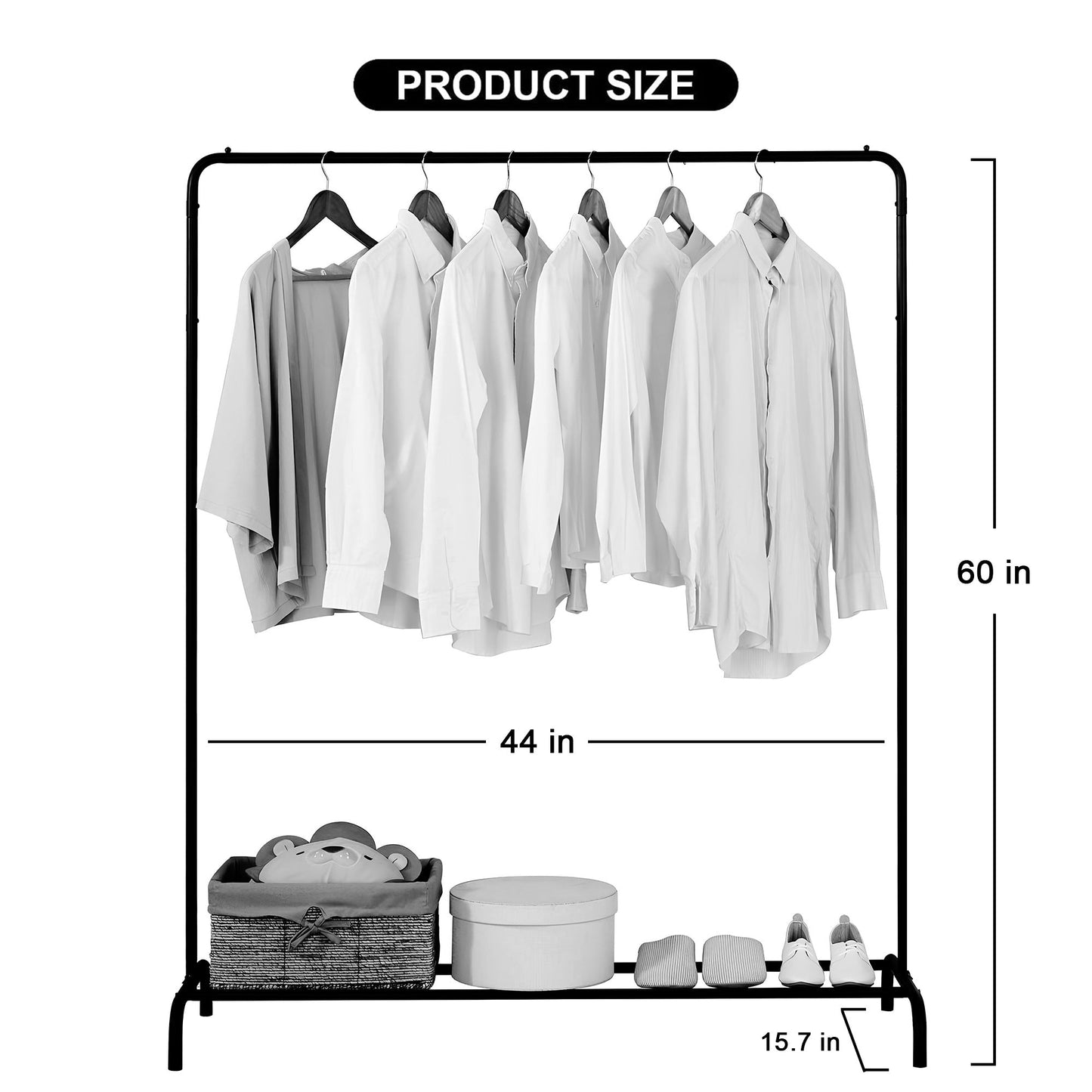 Single Pole Metal Cloth Stand By Matrix (A)