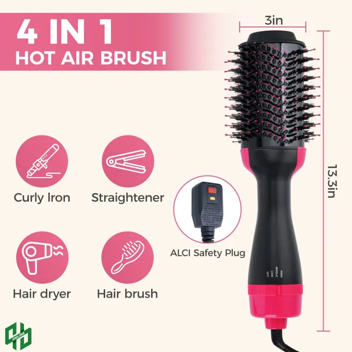One Step 3 in 1 Hair Dryer & Styler | Hair Dryer & Volumizer | Hot Air Brush Hair Dryer