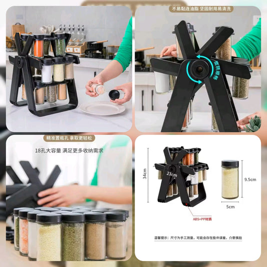Ferris 18 Jar Rotating Spice Rack