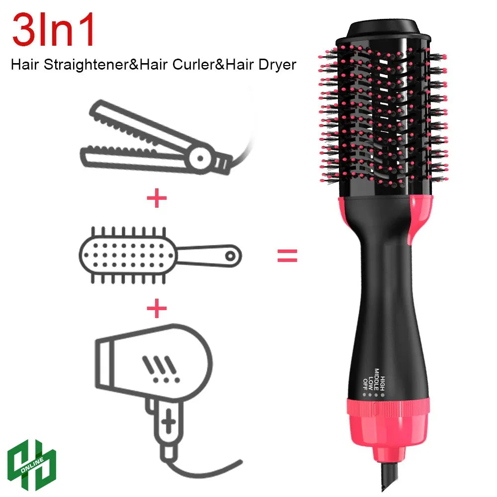 One Step 3 in 1 Hair Dryer & Styler | Hair Dryer & Volumizer | Hot Air Brush Hair Dryer