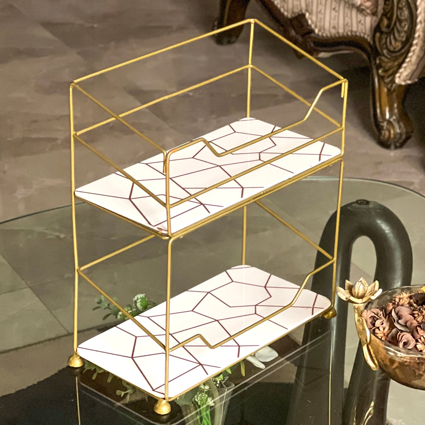 2-Tier Elite Vanity Tower by Matrix