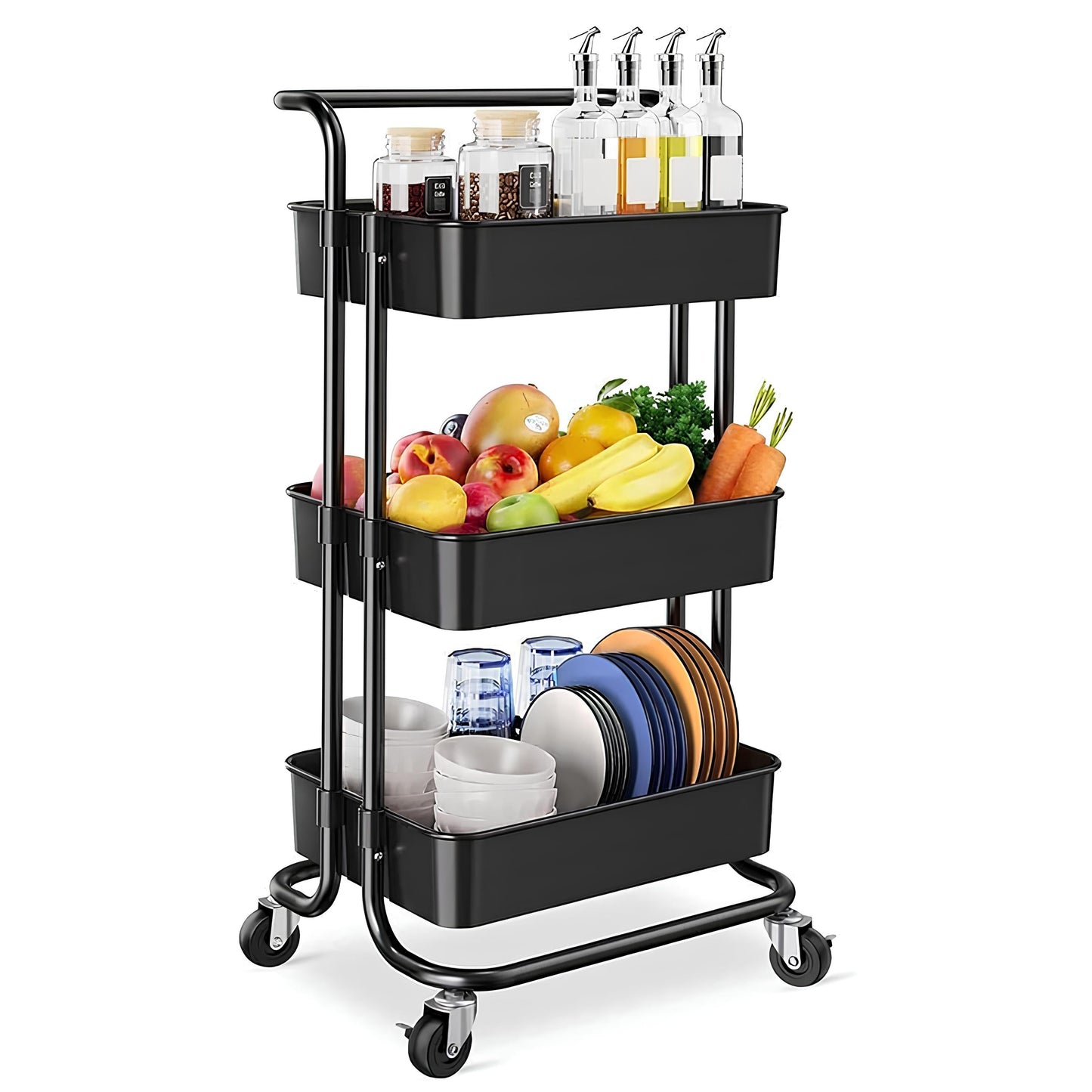 3-Tier Organizer Trolley by Matrix