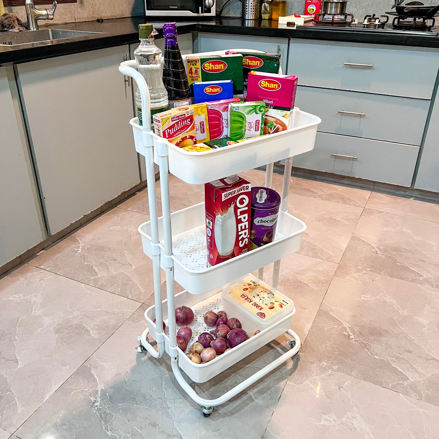 3-Tier Organizer Trolley by Matrix