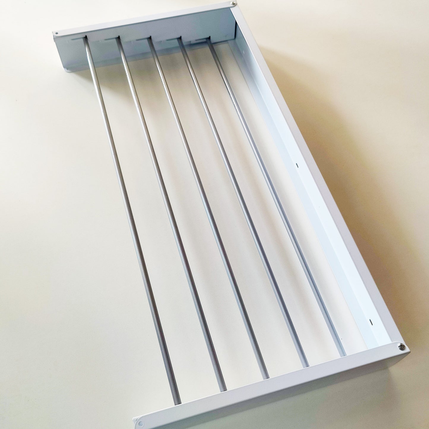 Retractable Wall Mounted Laundry Drying Rack by Matrix