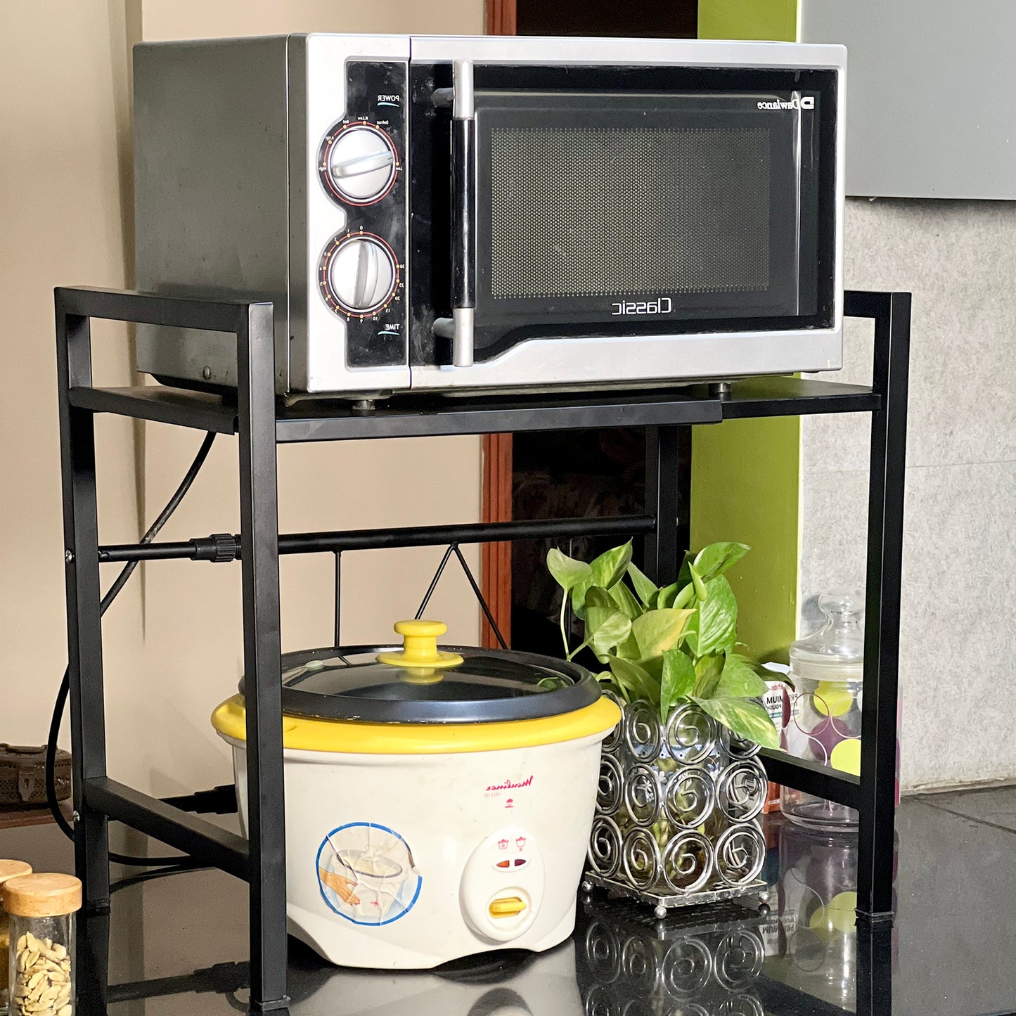 Adjustable Microwave Oven Shelf by Matrix