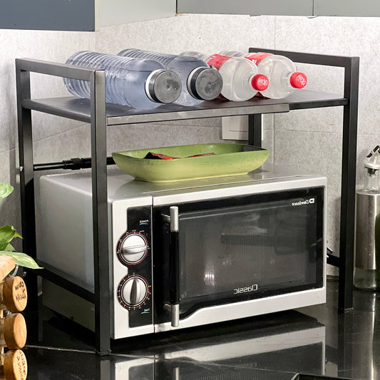 Adjustable Microwave Oven Shelf by Matrix