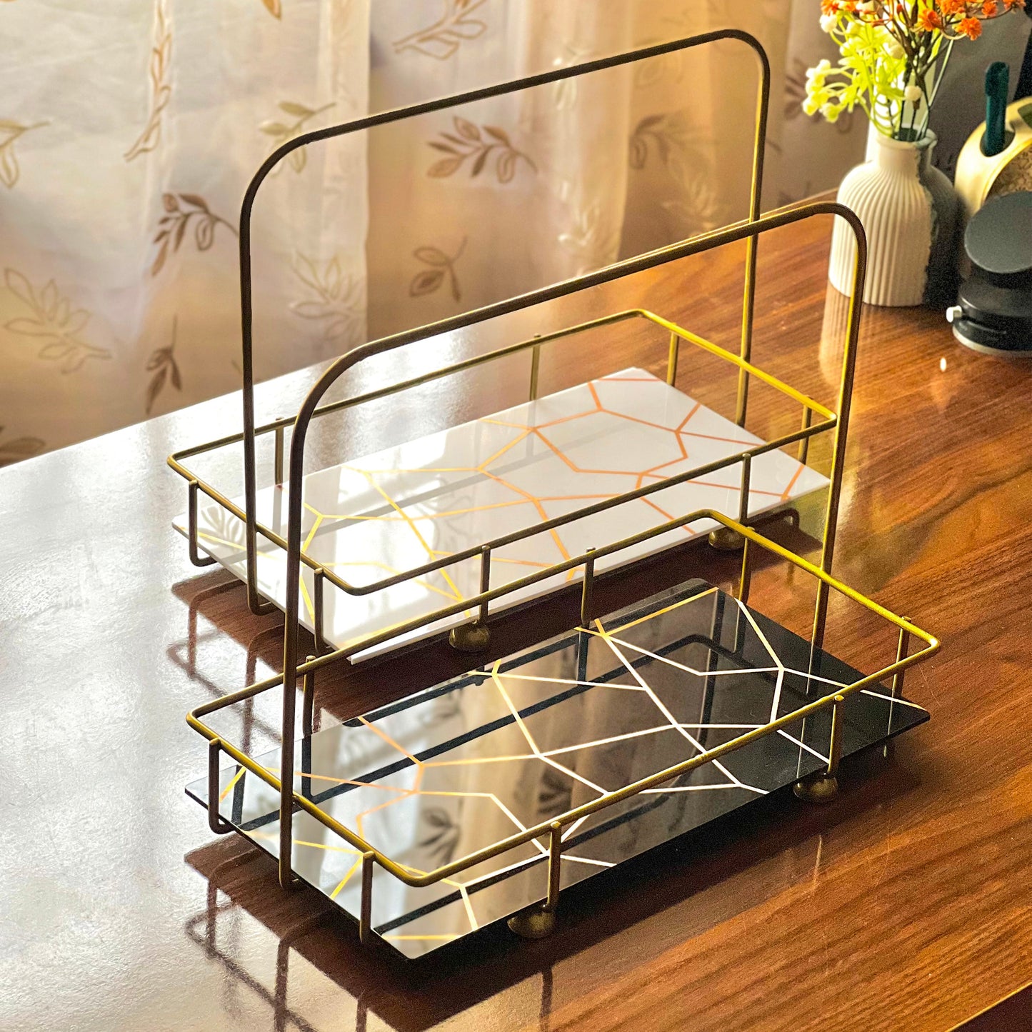 Golden Arc Vanity Stand by Matrix