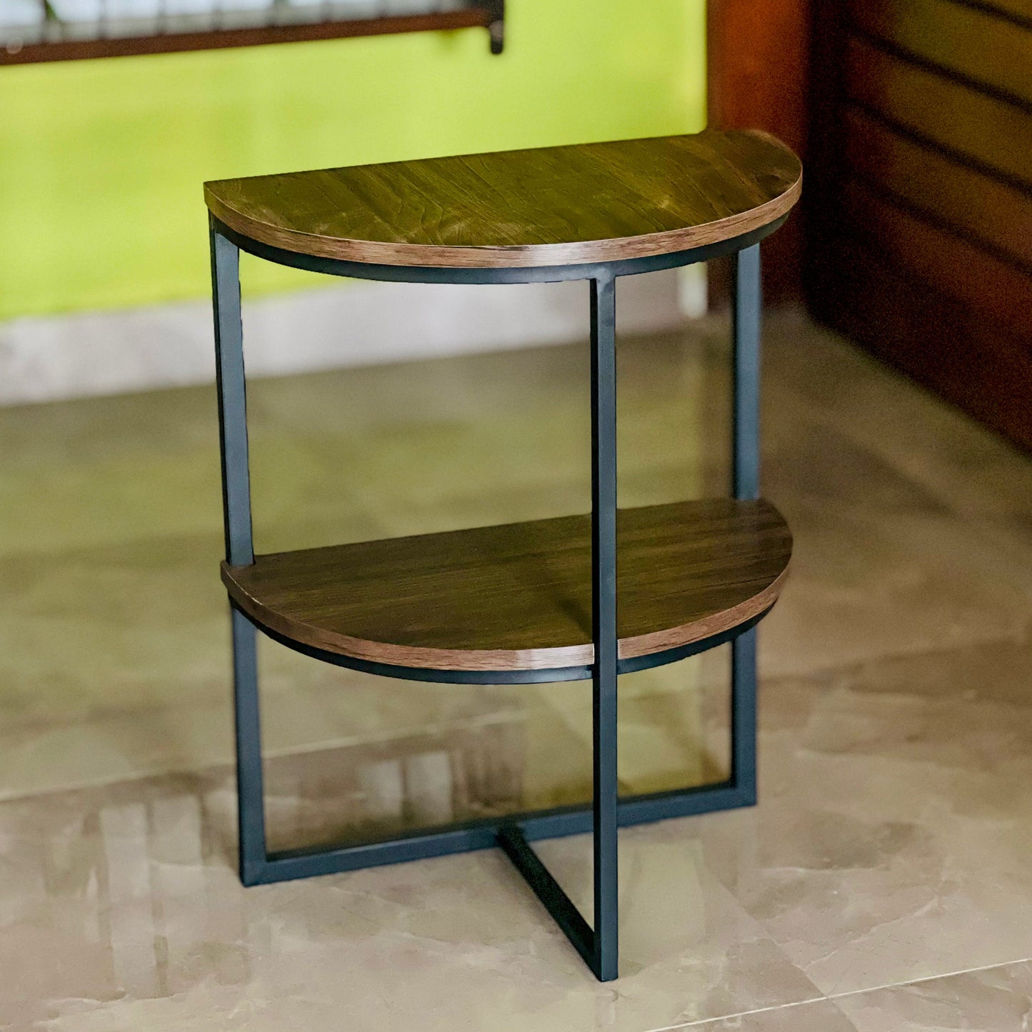 Half-Moon Side Table by Matrix