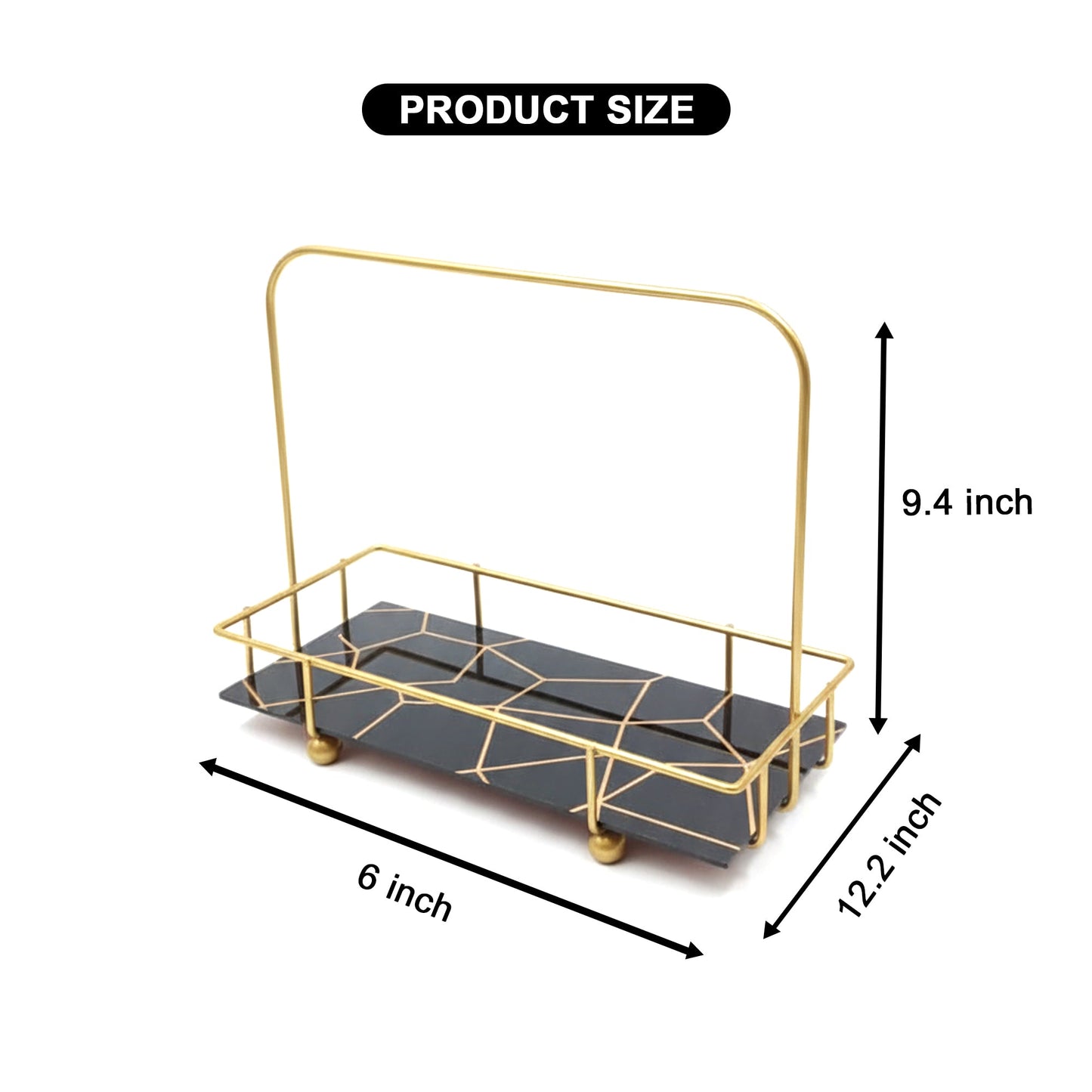 Golden Arc Vanity Stand by Matrix