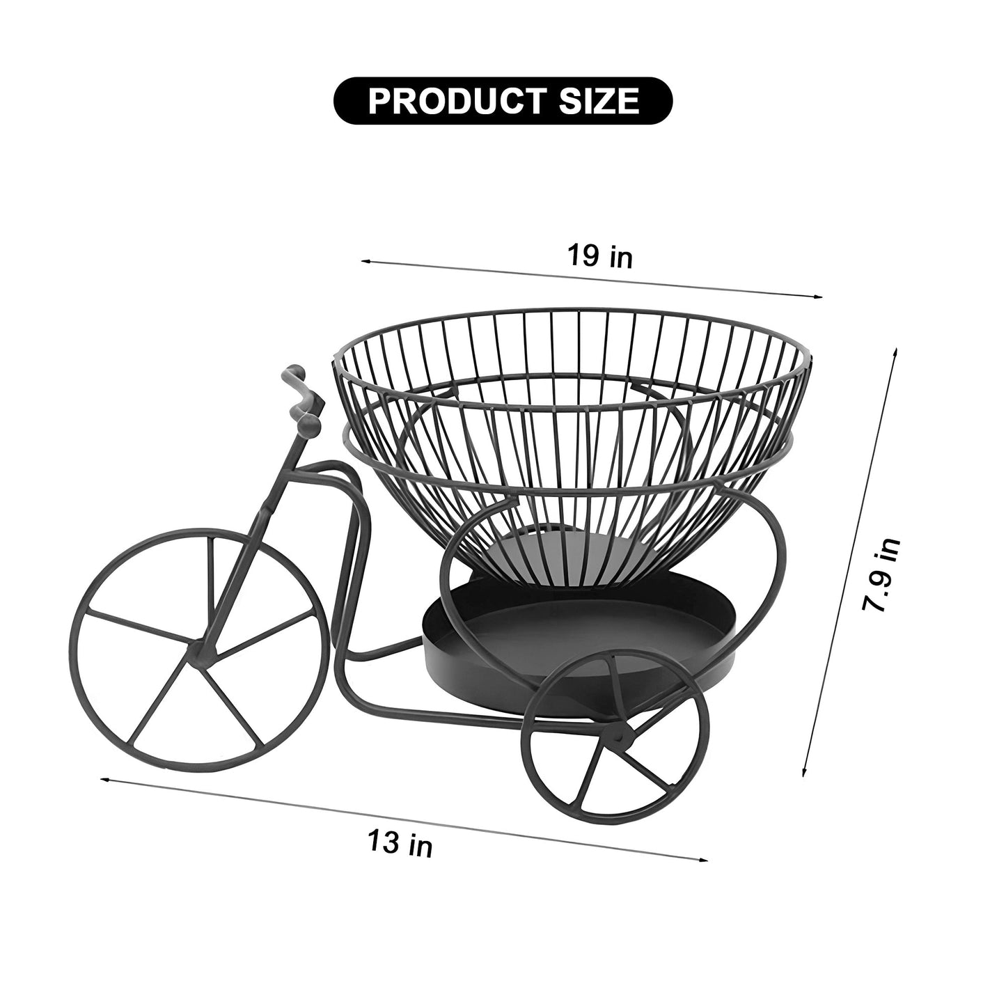 Tricycle Design Fruit Basket
