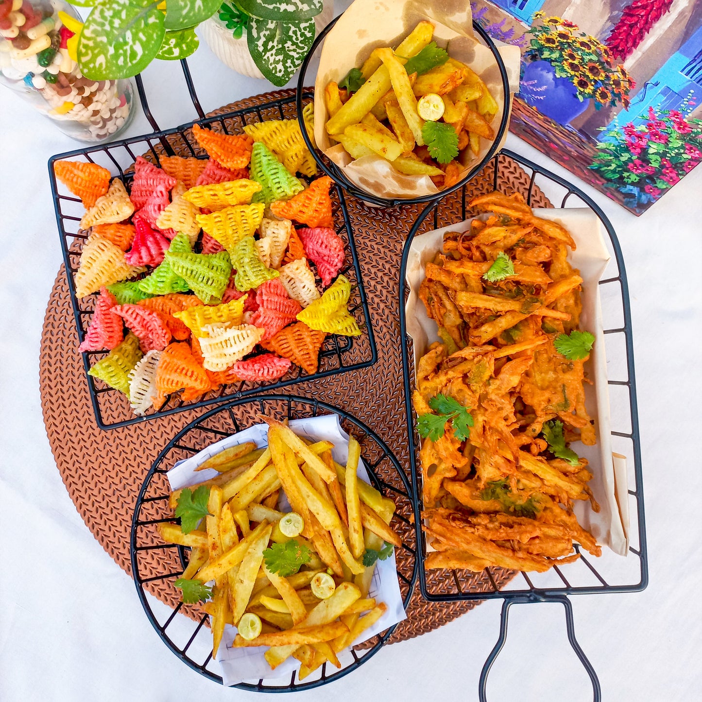 Snack Buckets (Pack of 4)